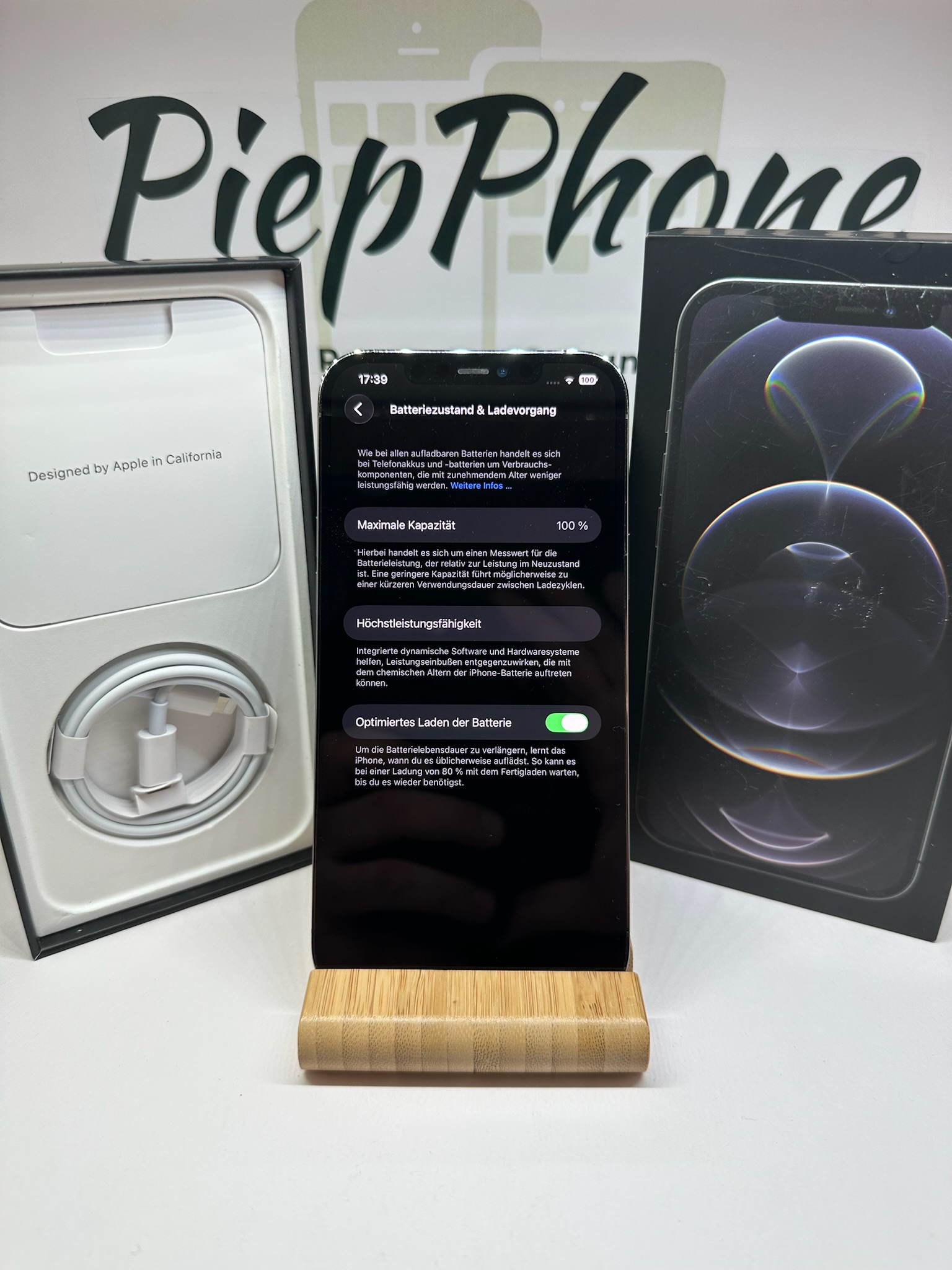 Apple iPhone 12 Pro Max mit 256GB in graphite Akku NEU – Bild 4