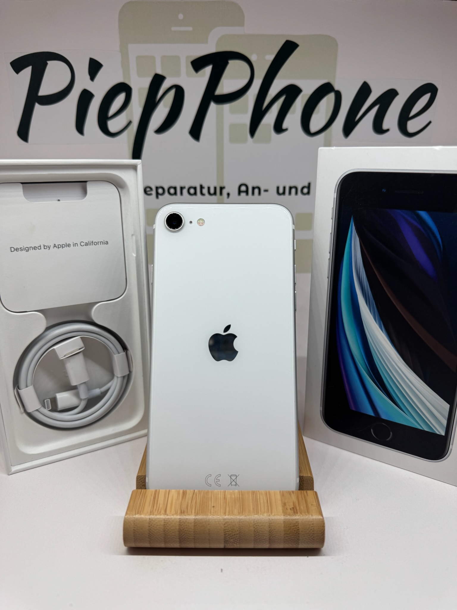 Apple iPhone SE 2020 mit 64 GB in weiß AKKU NEU – Bild 5