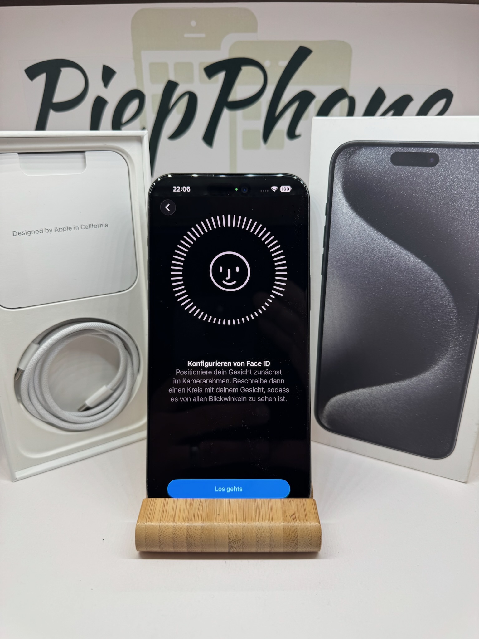 Apple IPhone 15 Pro Max mit 512GB titan black 1A ZUSTAND Akku 100% – Bild 4
